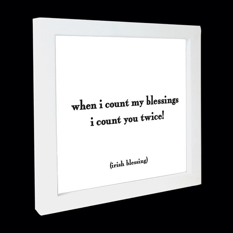 Card - Quotable Cards - When I Count My Blessings