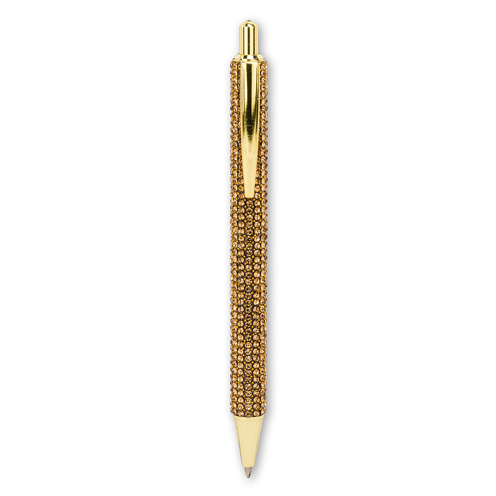 Rhinestone Pen - Gold