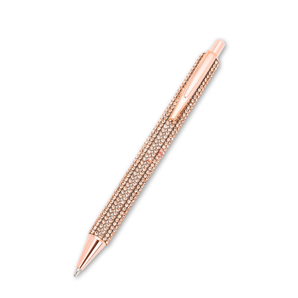 Rhinestone Pen - Rose Gold