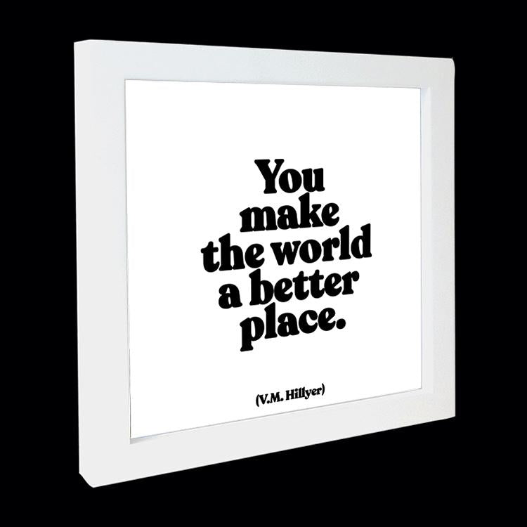 Card - Quotable Cards - You Make The World