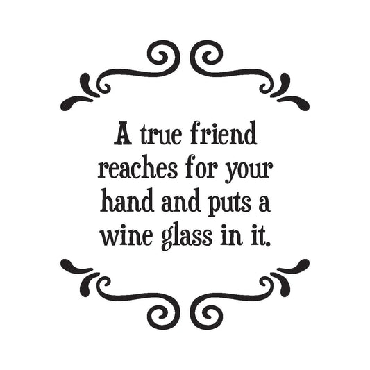 Coaster - Wine Glass