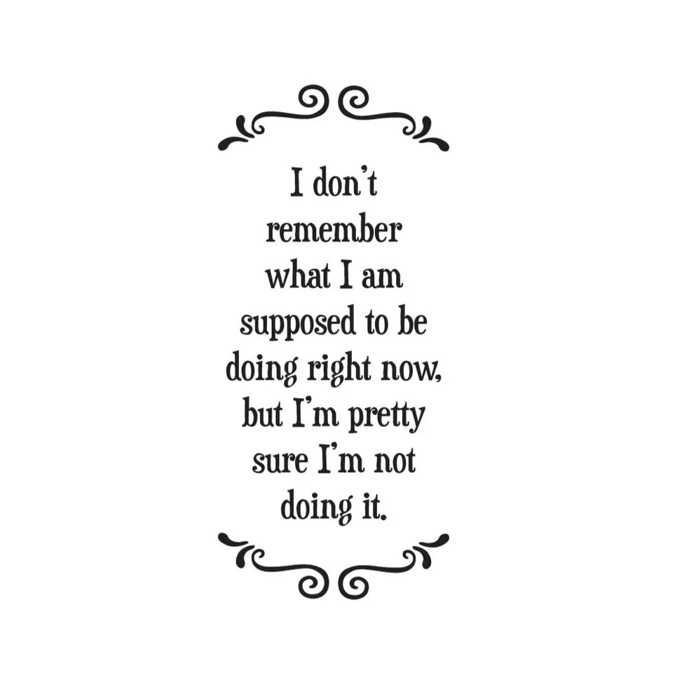 Tea Towel - I'm Not Doing It