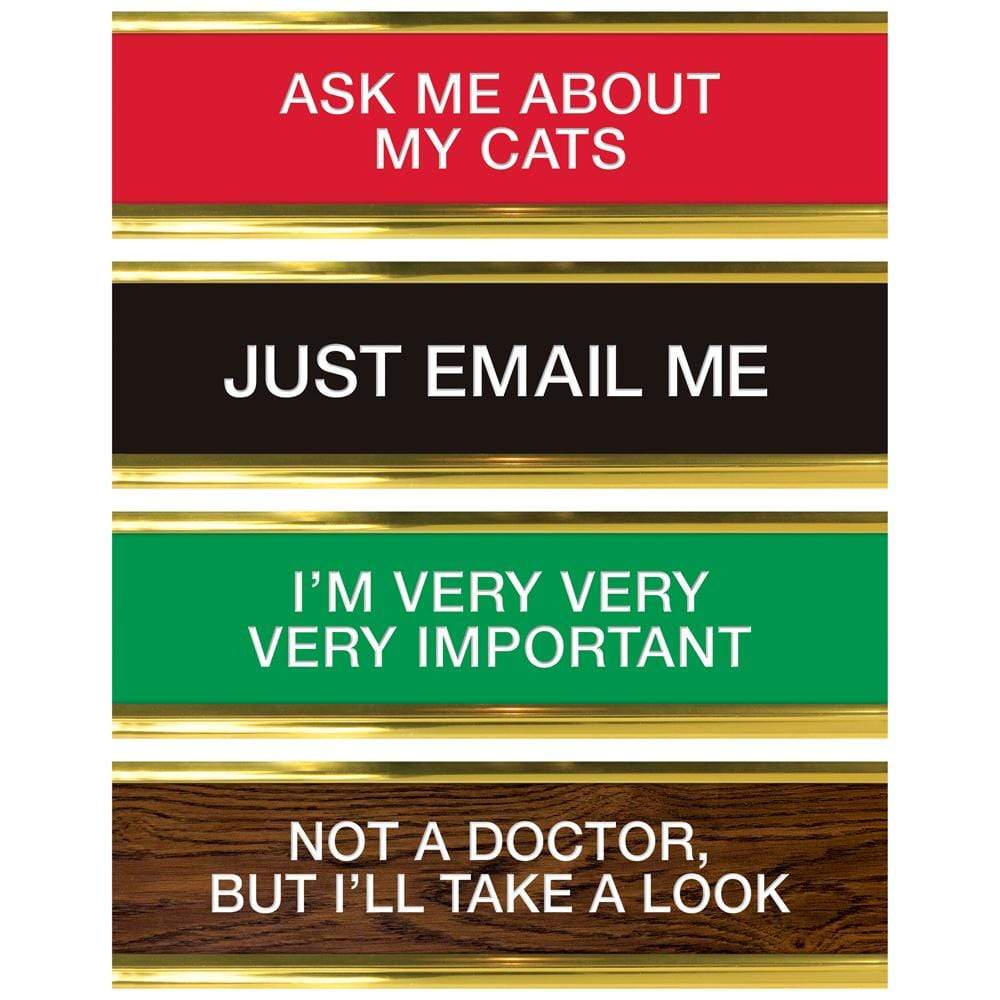 Desk Plaque - Daily