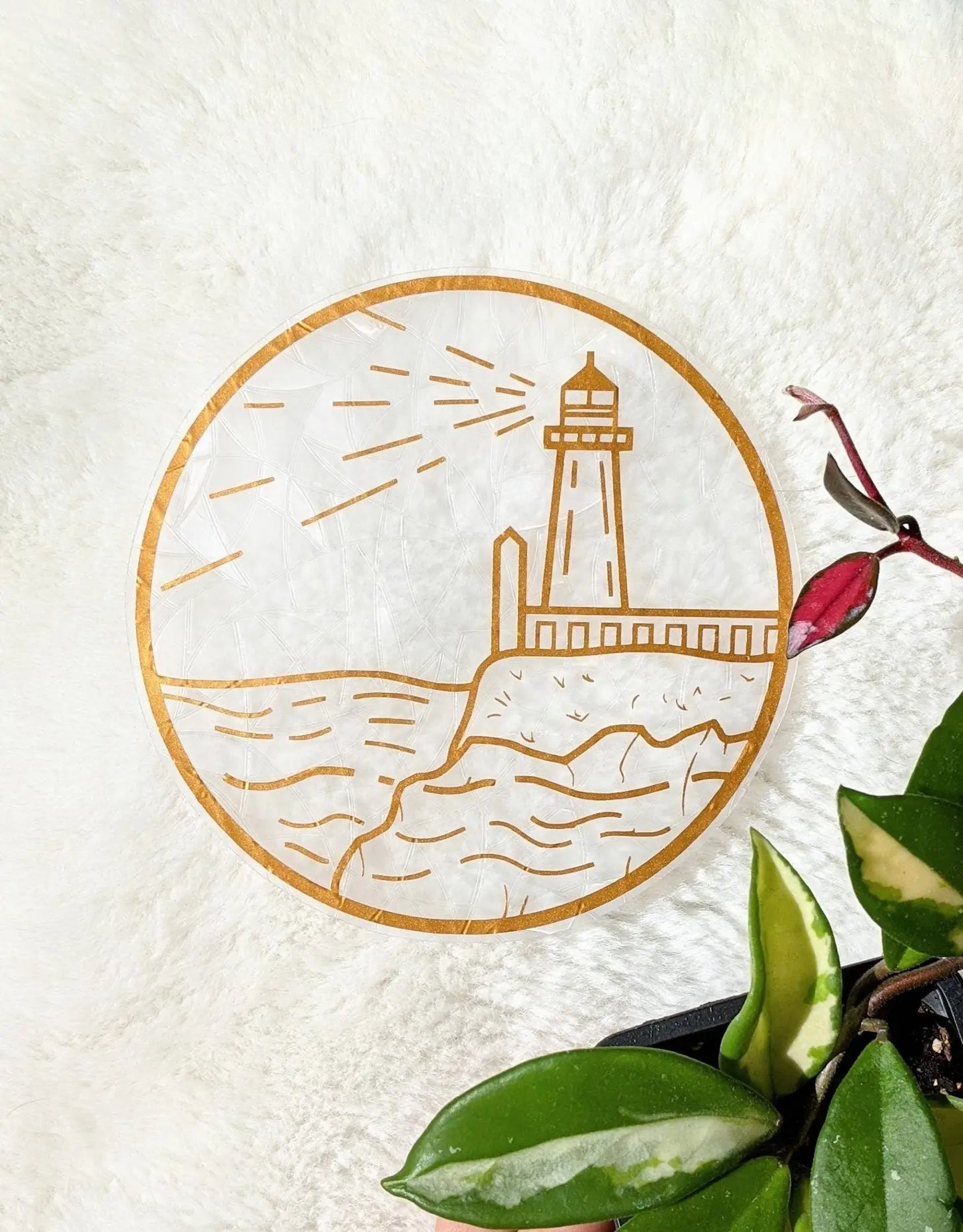 Suncatcher - Window Cling - Lighthouse
