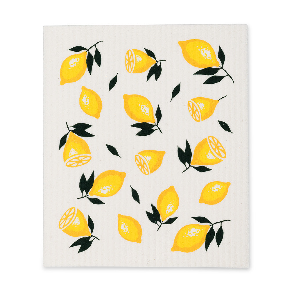 Swedish Dishcloth Set - Lemons - Set of 2