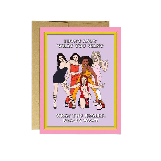 Card - Spice Girls - Gift Card