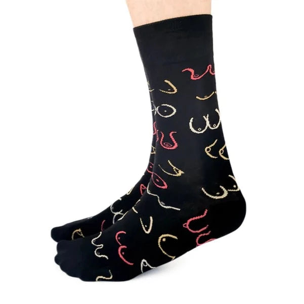 Socks - Men's Crew - Simply The Breast