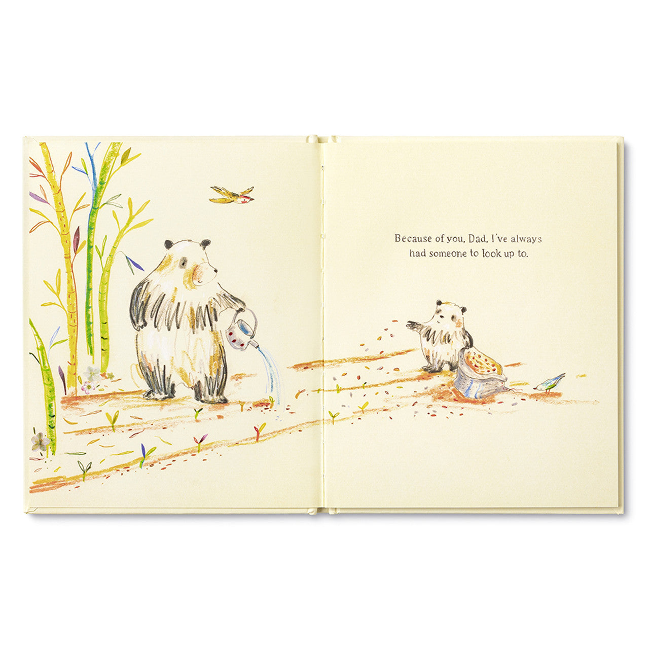 Book - Because Of You, Dad