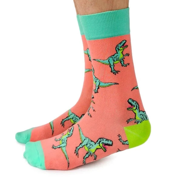 Socks - Men's Crew - Classic Jurassic
