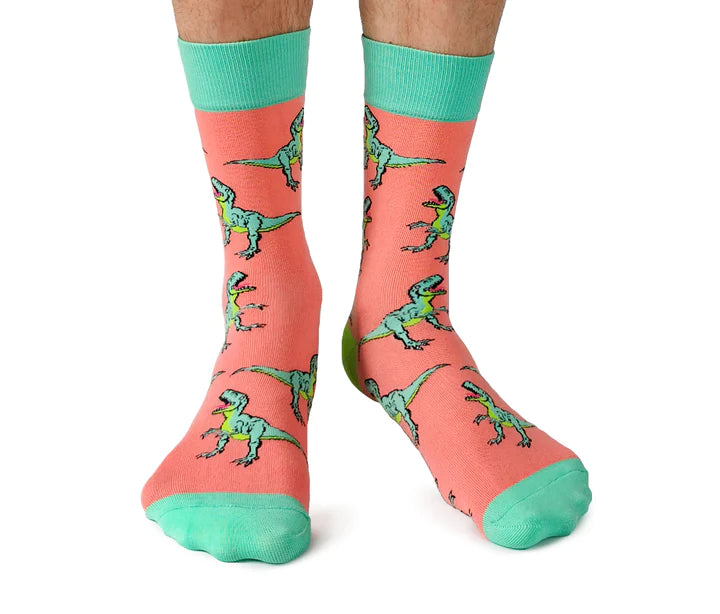 Socks - Men's Crew - Classic Jurassic