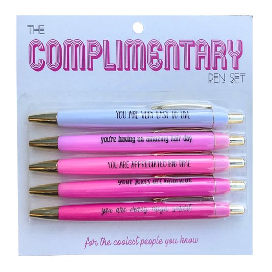 Pen Set - Complimentary - Set of 5