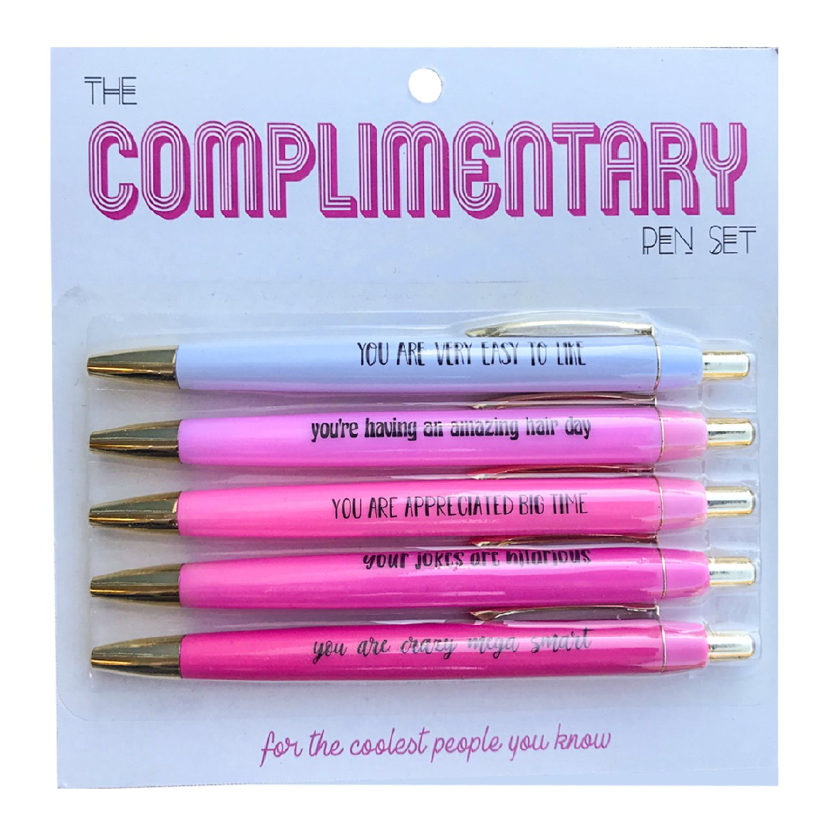 Pen Set - Complimentary - Set of 5