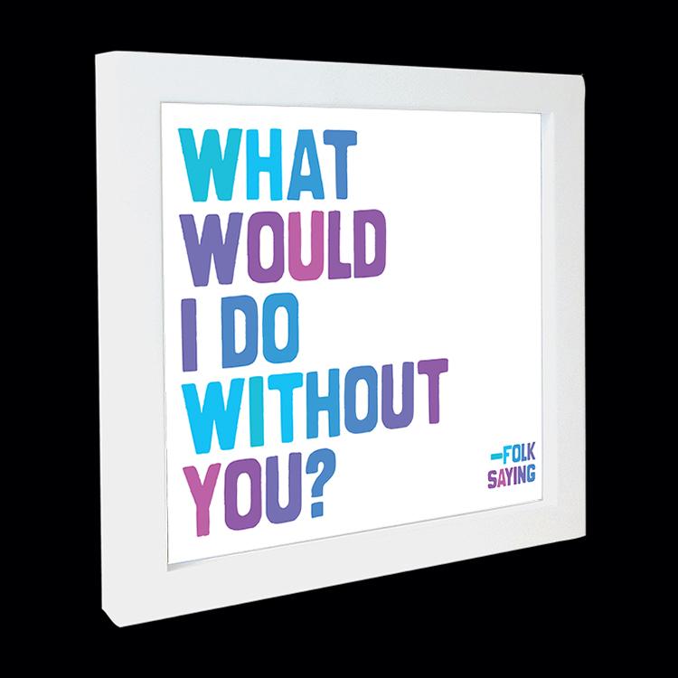 Card - Quotable Cards - What Would I Do Without You?