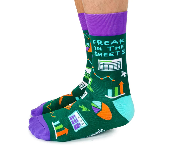 Socks - Large Crew - Freak In The Sheets