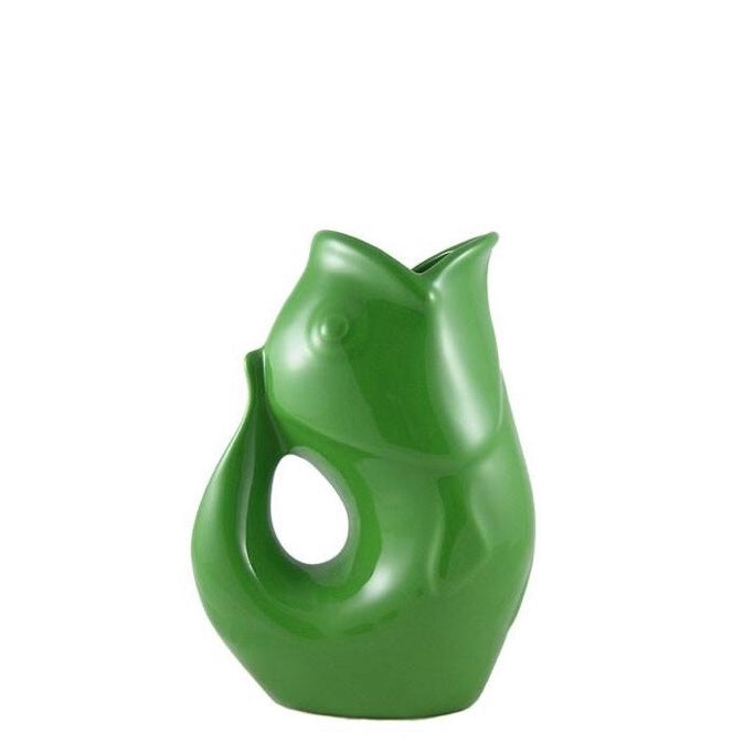 Medium Gurgle Pot - Moss Green