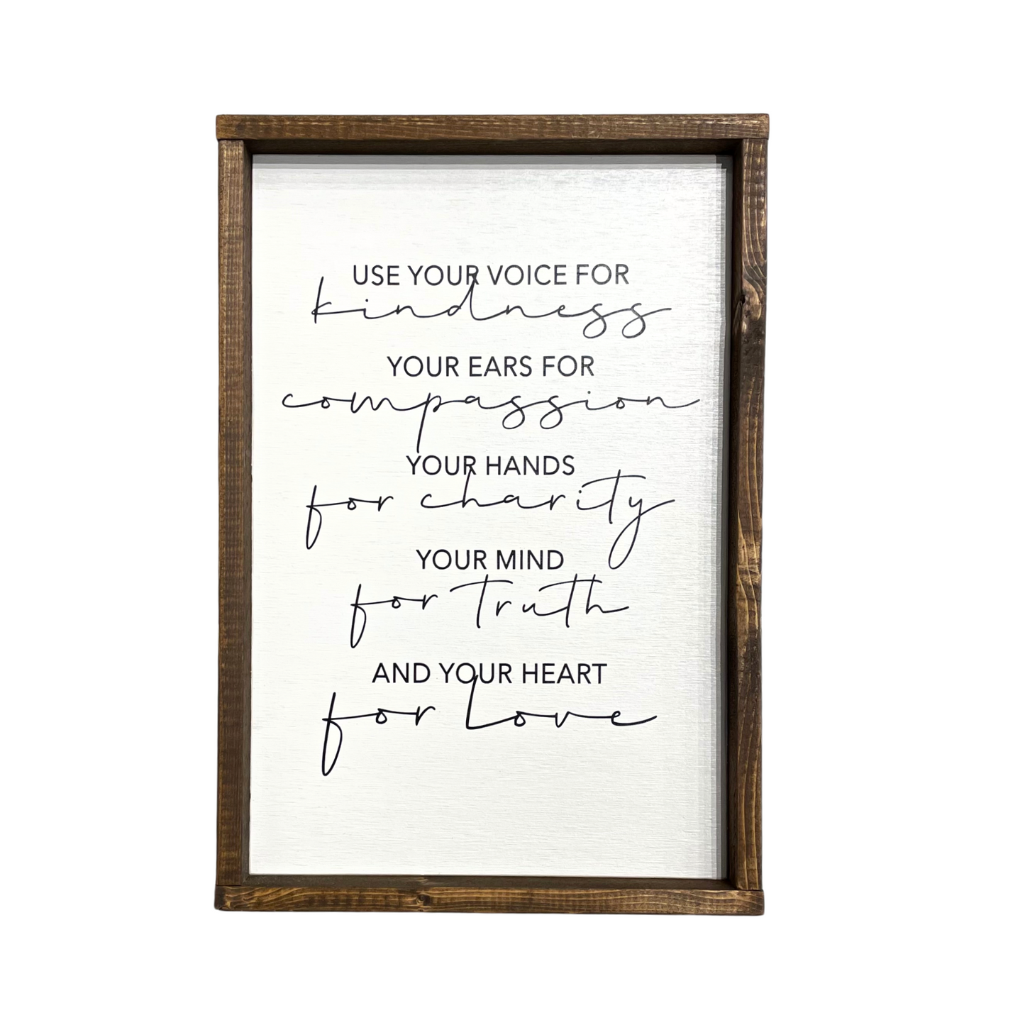 Sign - Use Your Voice