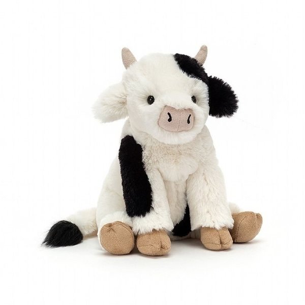 Jellycat - Carey Cow - Black & White