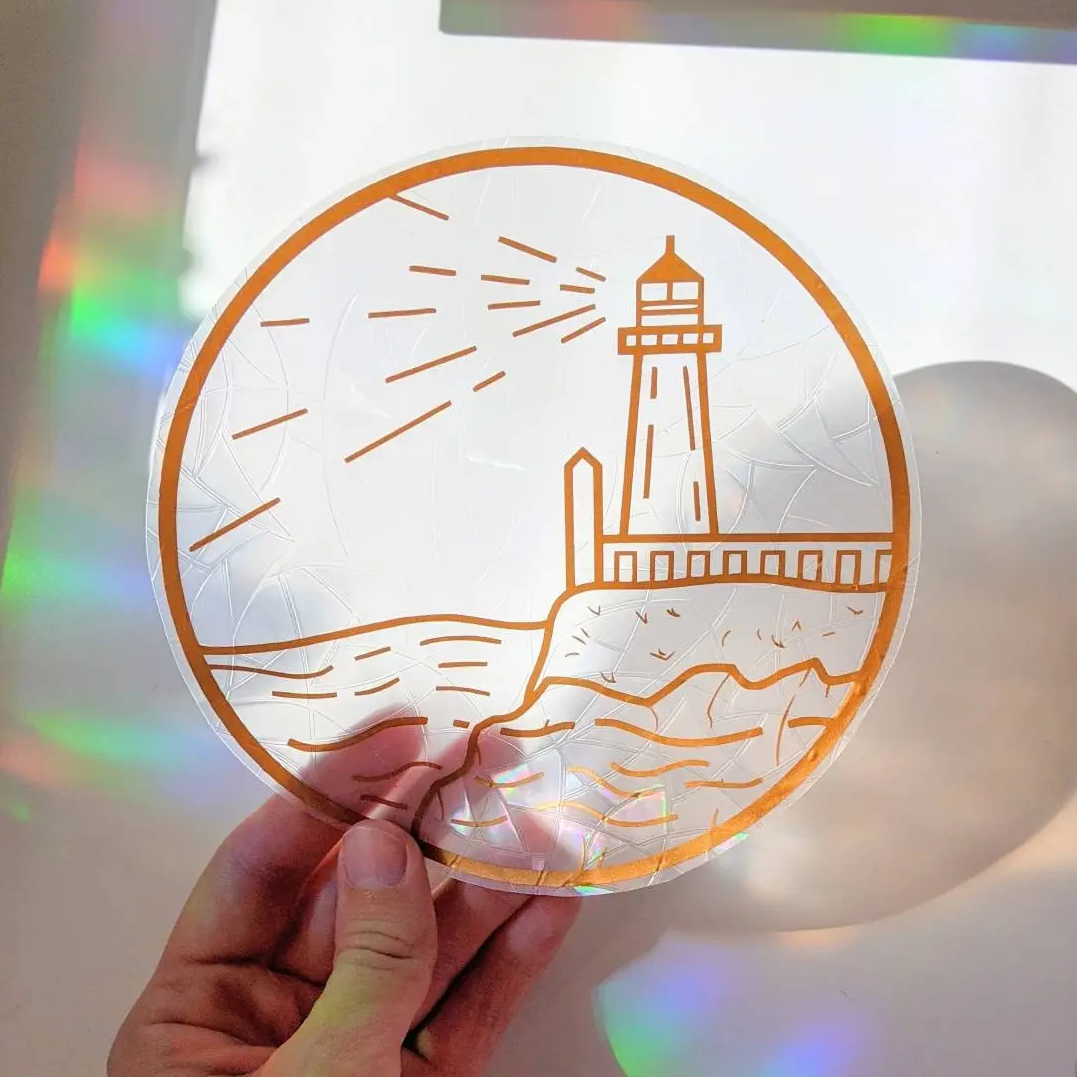 Suncatcher - Window Cling - Lighthouse