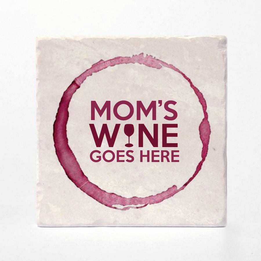 Coaster Mom s Wine Twisted Goods