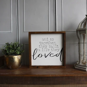 Sign - Built A Life