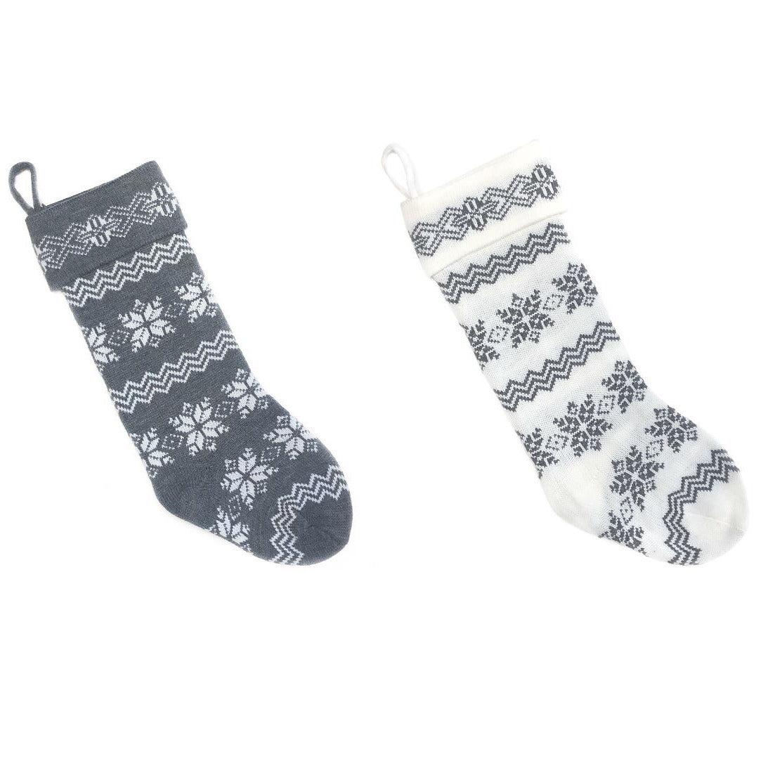 Stocking - Nordic - Grey