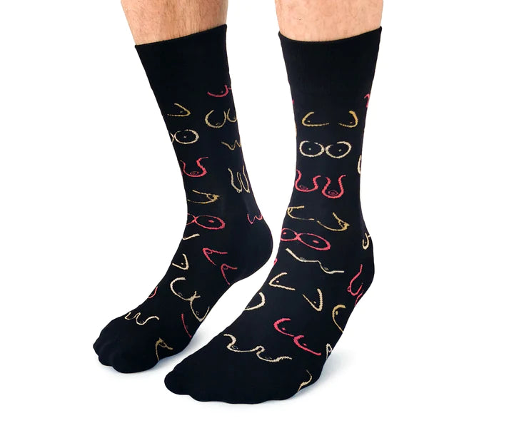 Socks - Men's Crew - Simply The Breast