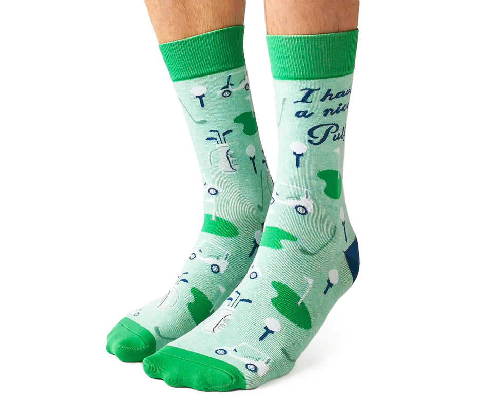 Socks - Large Crew - Nice Putt