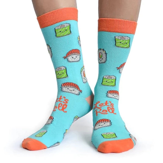 Socks - Women's Crew - Sushi Roll