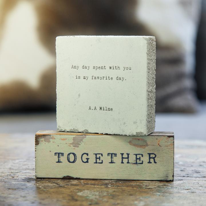 Small Art Block - Favorite Day