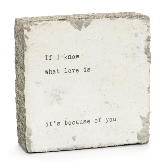 Small Art Block - If I Know