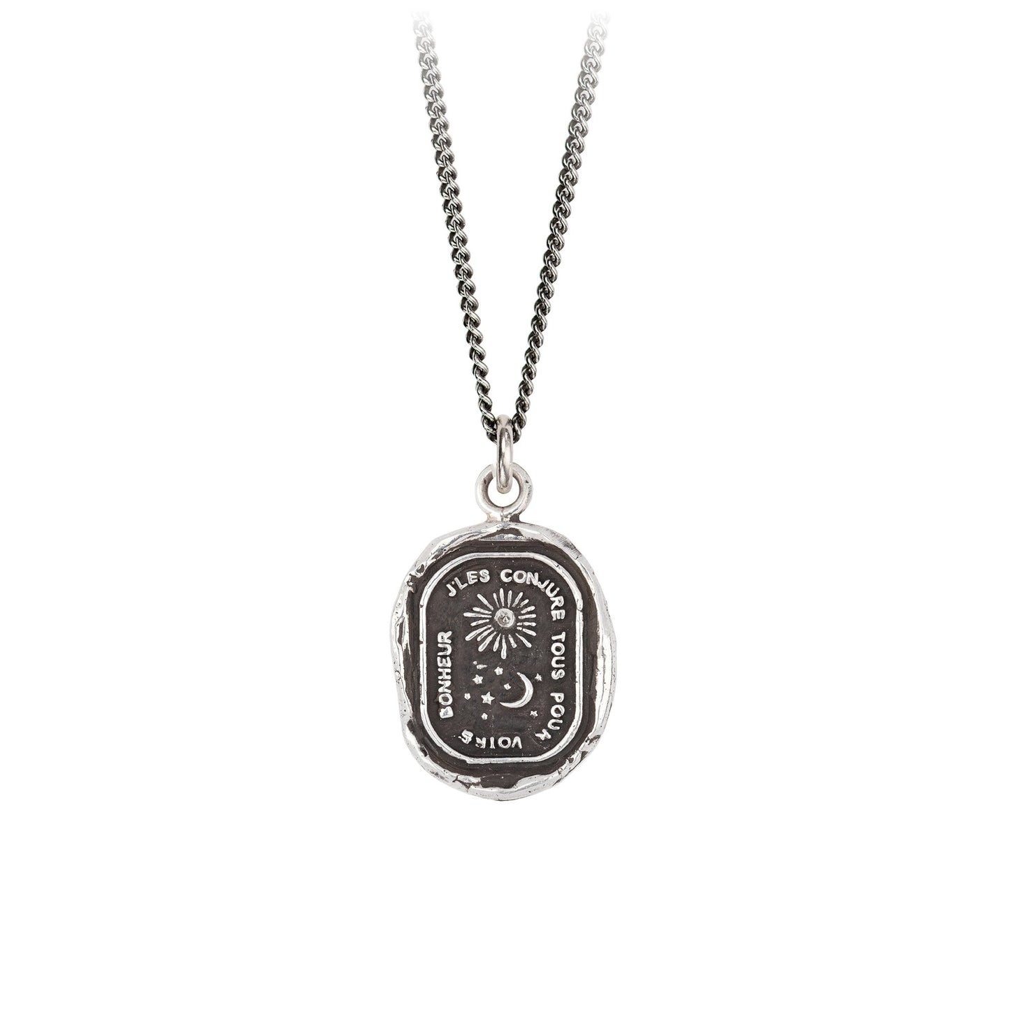 Pyrrha Talisman Necklace - Everything For You - Silver