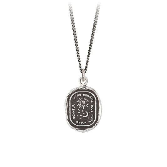 Pyrrha Talisman Necklace - Everything For You - Silver