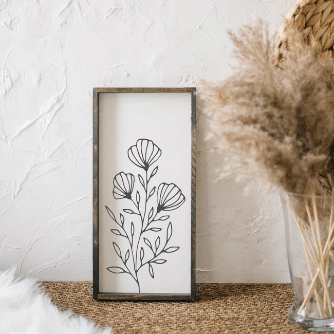 Sign - Flower Bouquet
