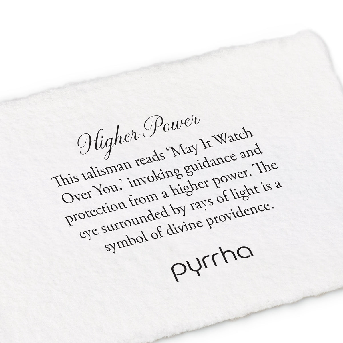 Pyrrha Talisman Necklace - Higher Power - Bronze