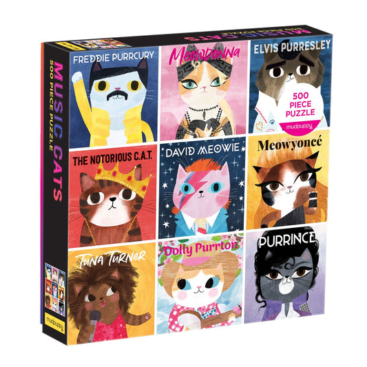 Puzzle - Music Cats - 500 Piece