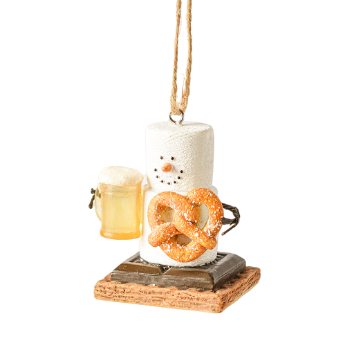 Ornament - S'more - Pretzel & Beer