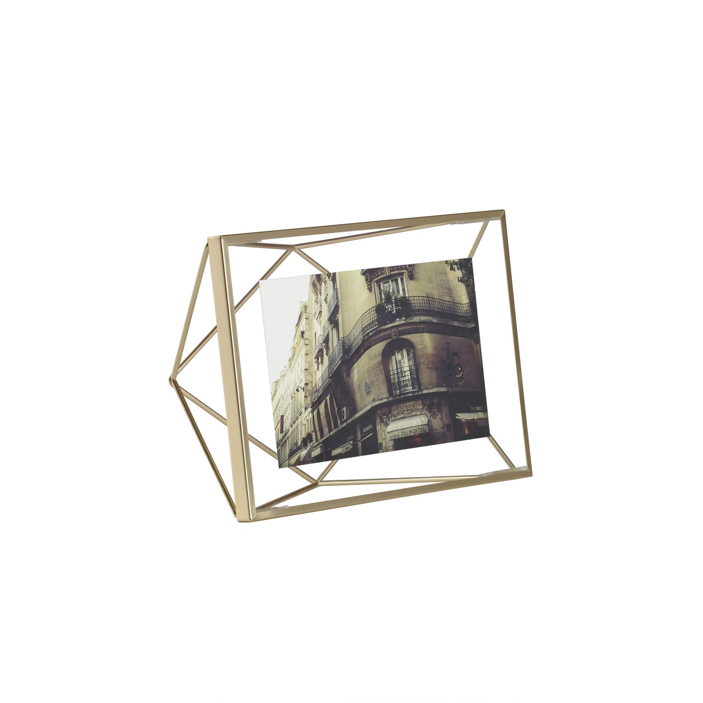 Prisma Photo Frame - Brass 4x6