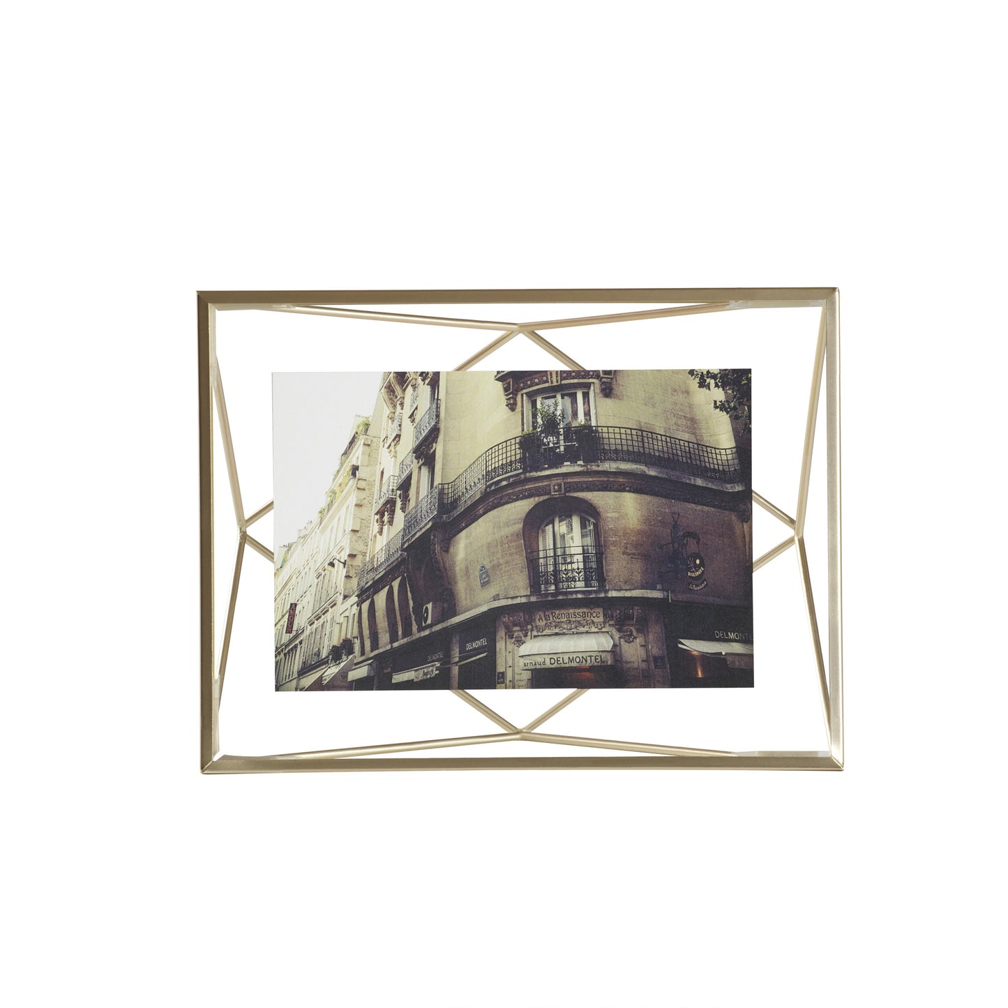 Prisma Photo Frame - Brass 4x6