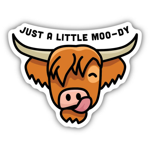 Sticker - Highland Cow