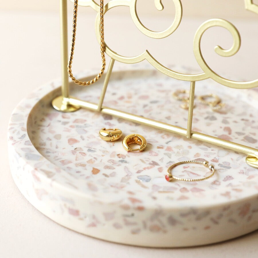 Jewelry Stand - Terrazzo - Sunshine
