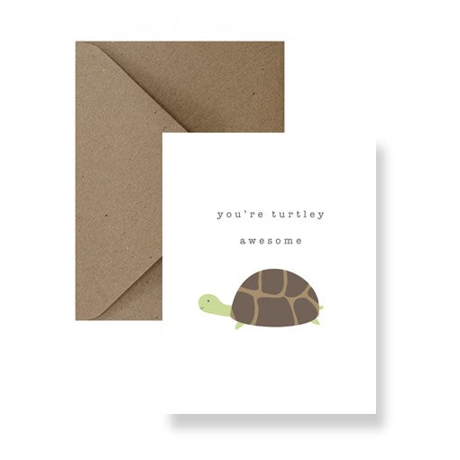 Card - Turtley Awesome