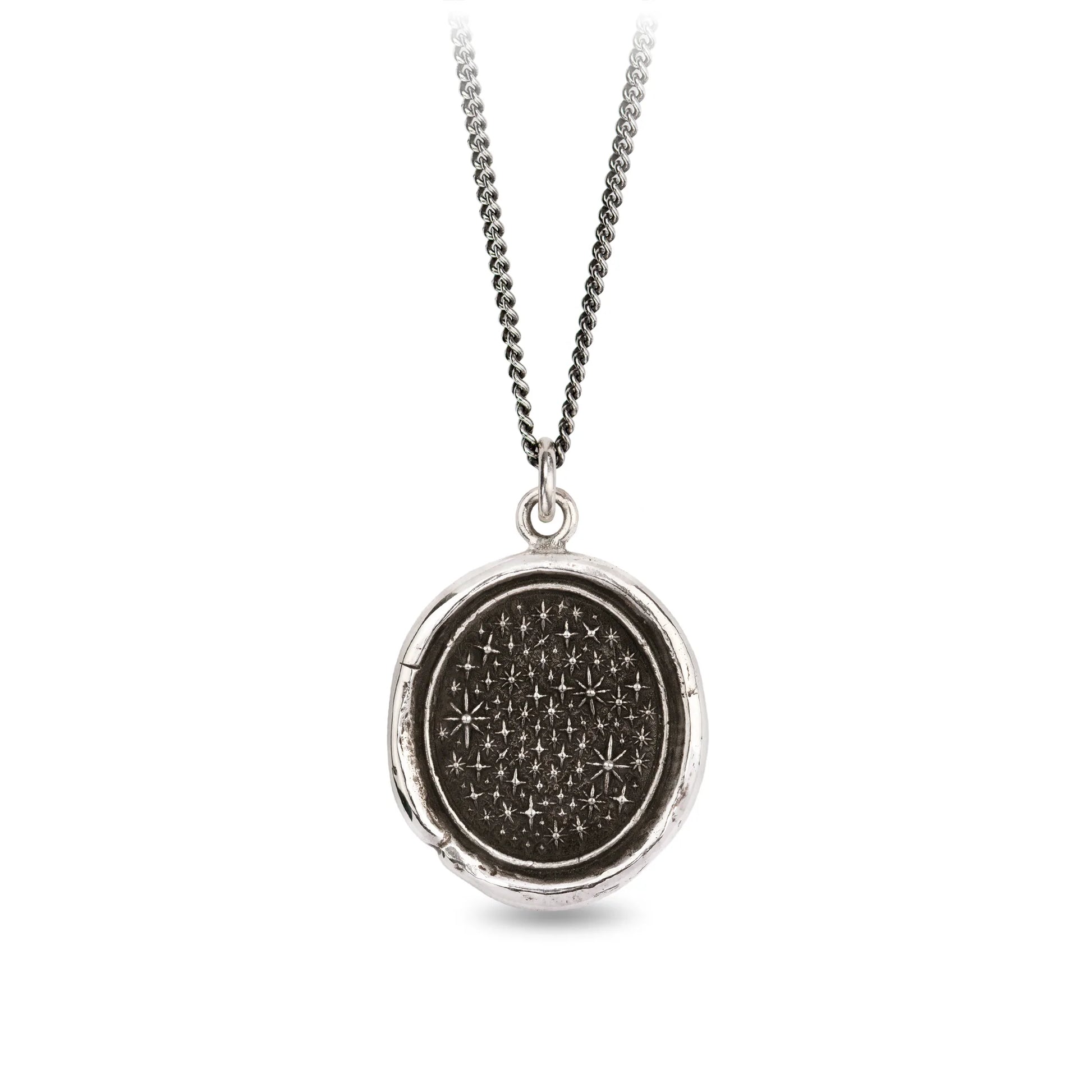 Pyrrha Talisman Necklace - Stardust - Silver