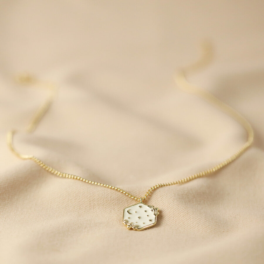 Necklace - Celestial Bees - Gold