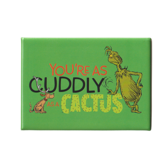Magnet - The Grinch - Cuddly Cactus