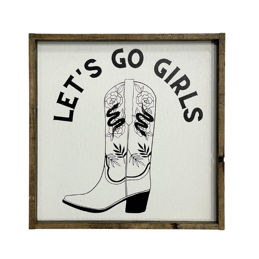 Sign - Let's Go Girls