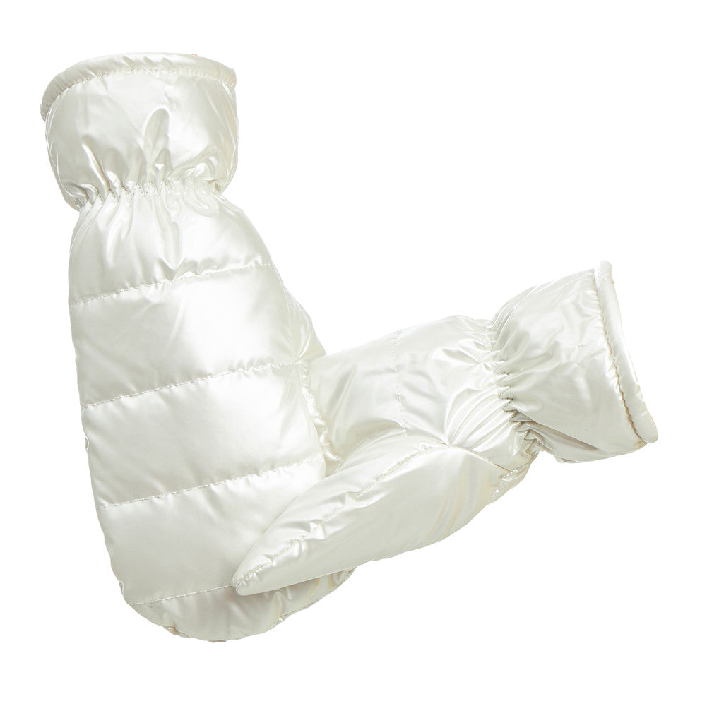 Mittens - Puffer - White