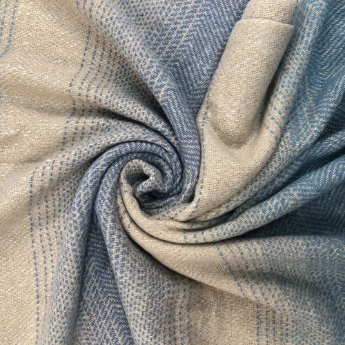 Scarf - Soft Gradient - Blue Cream