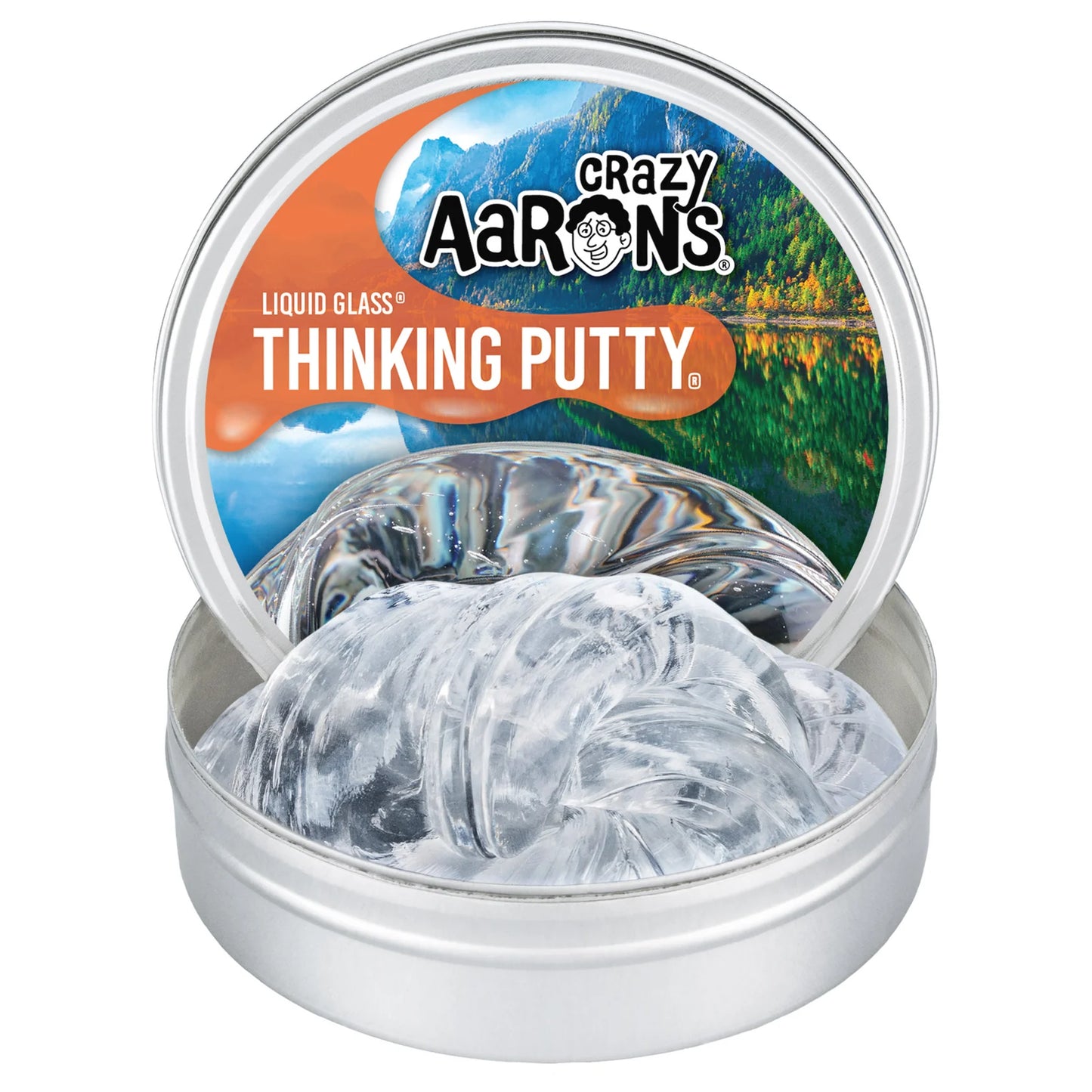 Thinking Putty® - 4" Tin - Liquid Glass