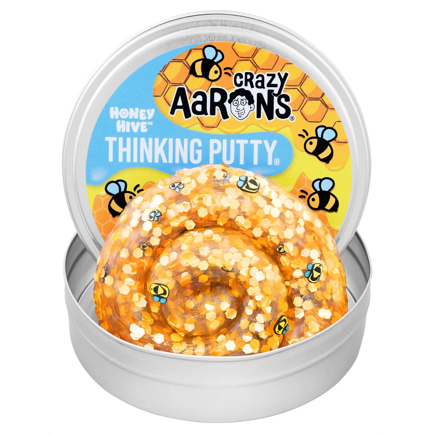 Thinking Putty® - 4" Tin - Honey Hive