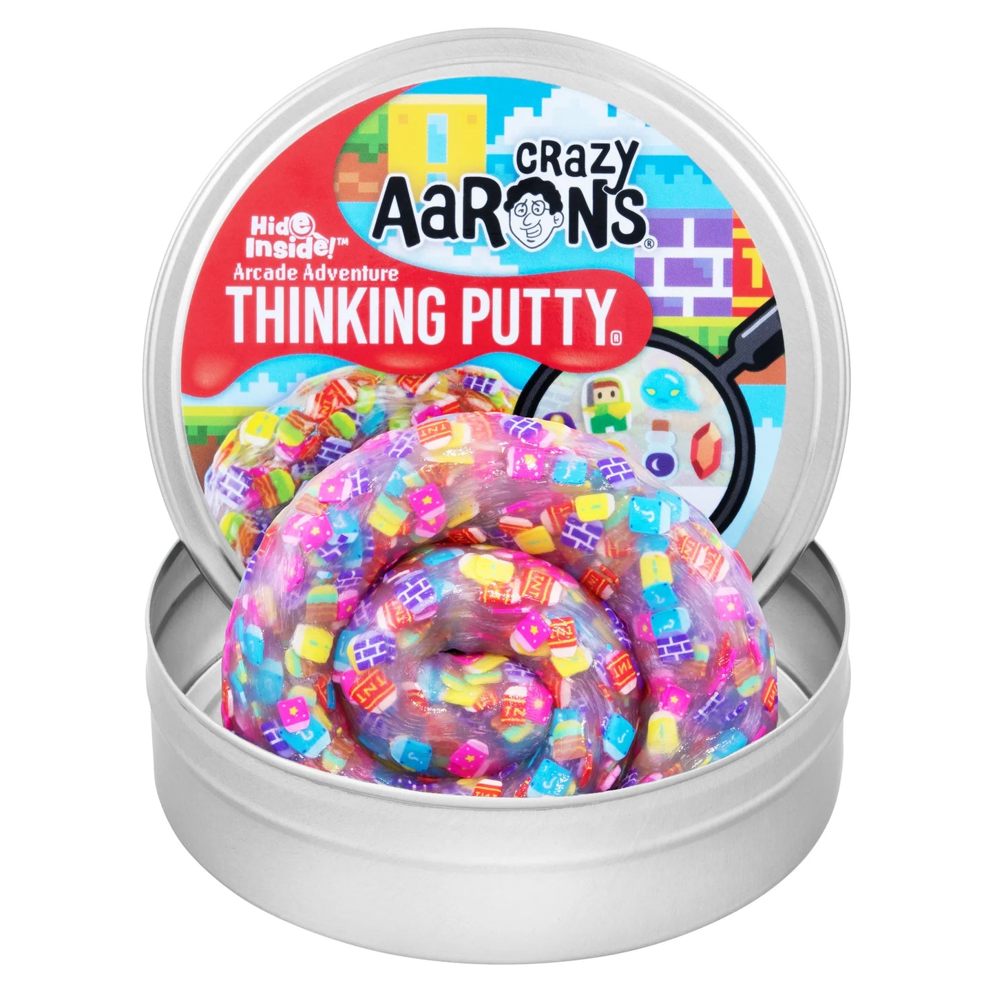 Thinking Putty® - 4" Tin - Arcade Adventure